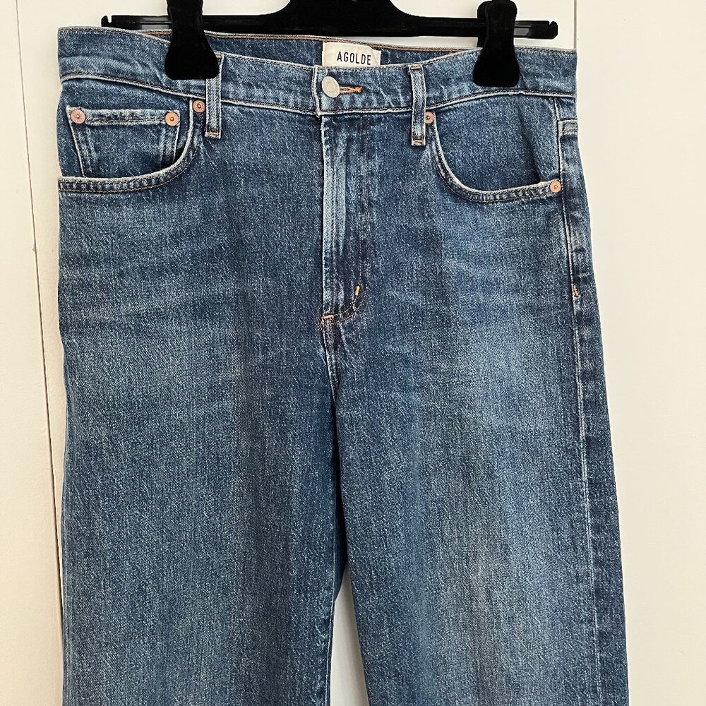 Agolde Harper Straight Jean mid rise in Tempo size 28 (altered)